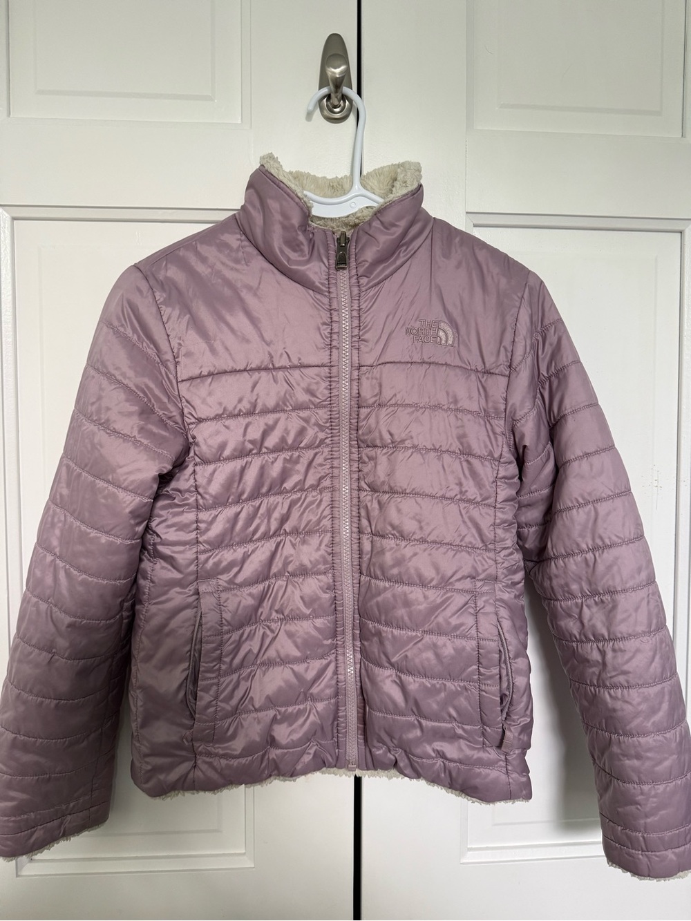 Reversible Shasta Full-Zip Jacket - Girls' in Mauve Pink